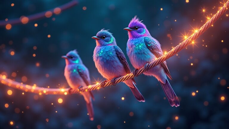 Pájaros en cables de luz: el secreto eléctrico que los mantiene vivos