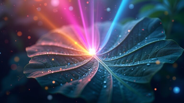 ¿Por qué las plantas tienen colores si la luz verde les «sobra»?