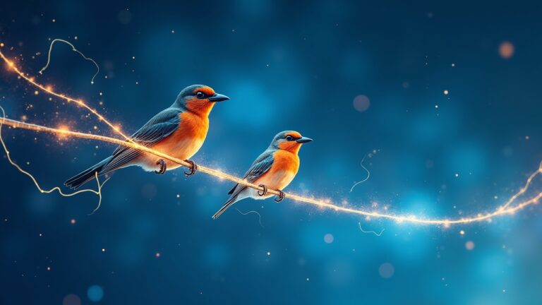 Pájaros en cables eléctricos: la física que los salva de morir fulminados