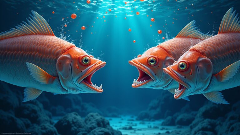 Peces que bostezan: qué hace este reflejo en animales sin párpados