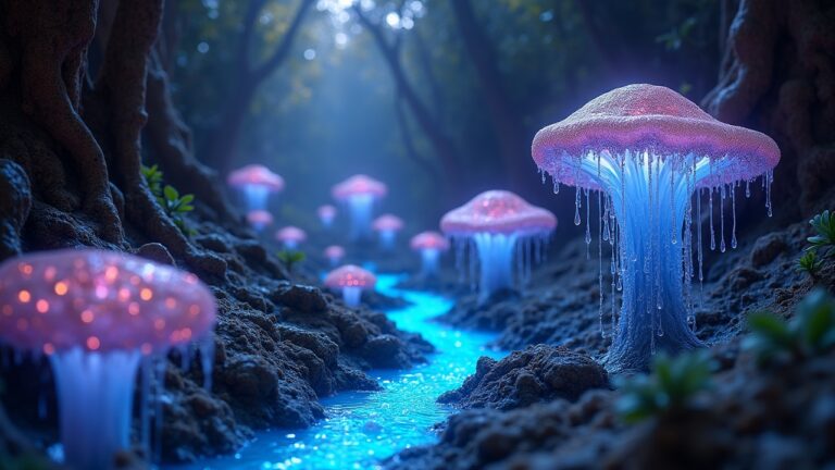 Sin raíces pero llenos de agua: el truco subterráneo de los hongos