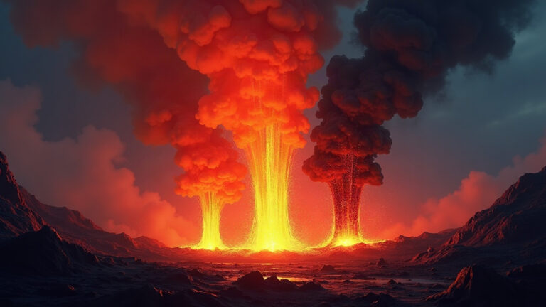 Rojo, naranja, negro: por qué la lava no sale siempre igual del volcán